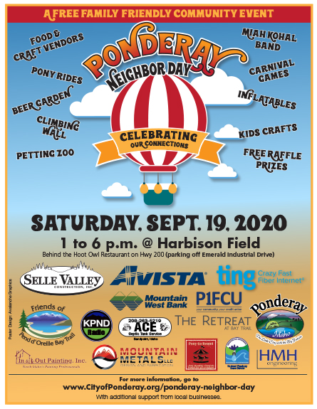 Ponderay Neighbor Day 2020